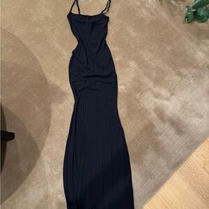 Skims Black Dress